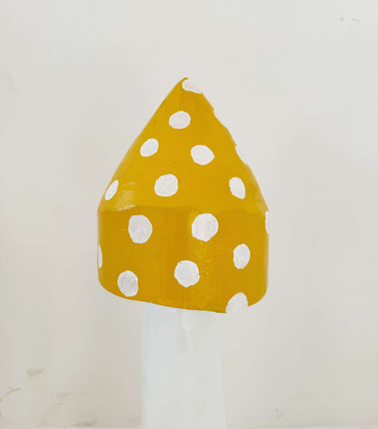 Handcrafted wooden decorative mushroom – Lago Santo Parmense