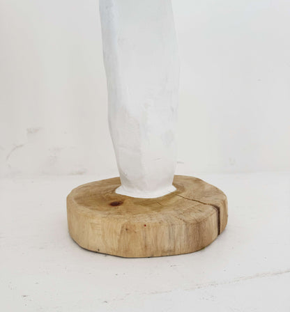 Handcrafted wooden decorative mushroom – Lago Santo Parmense