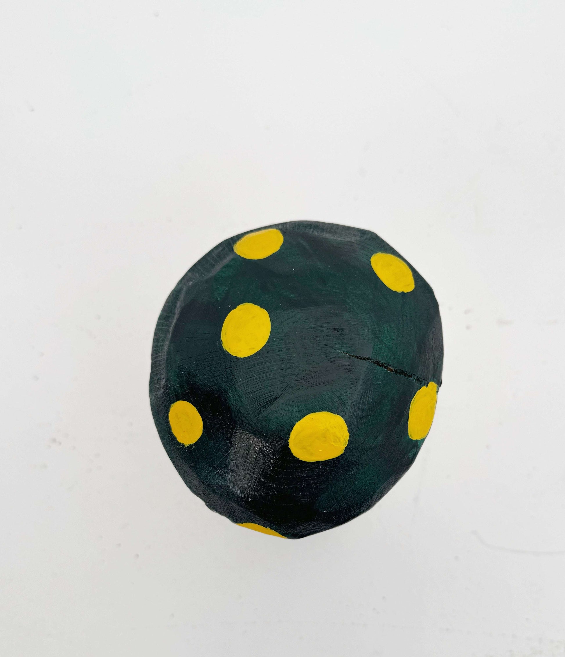 Small handcrafted wooden decorative mushroom – Lago Santo Parmense