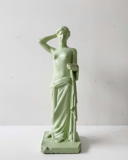 Classical female plaster statue