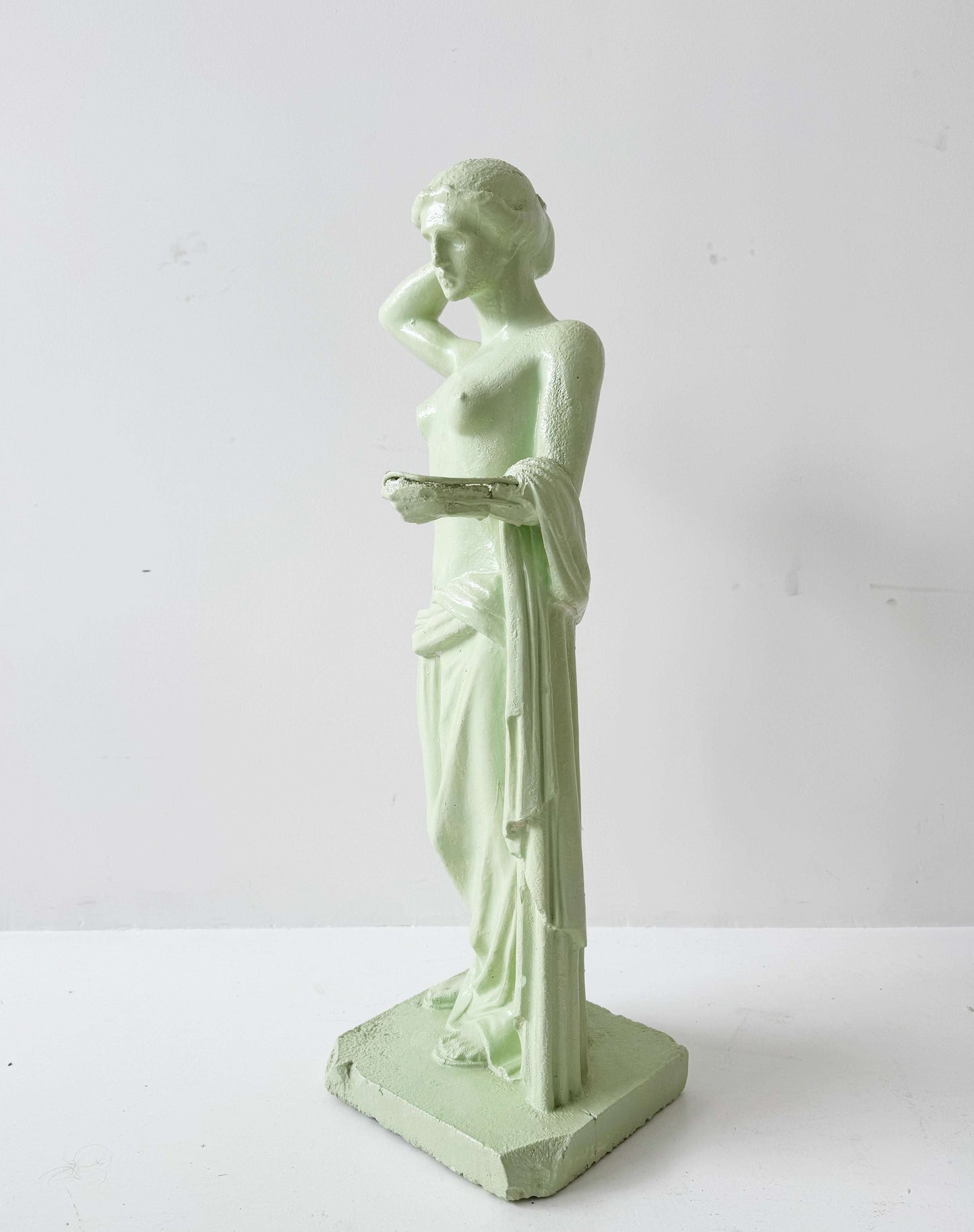 Classical female plaster statue