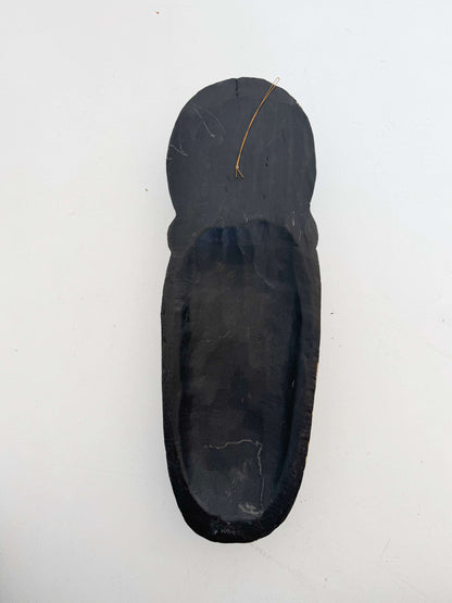Decorative carved wooden African mask