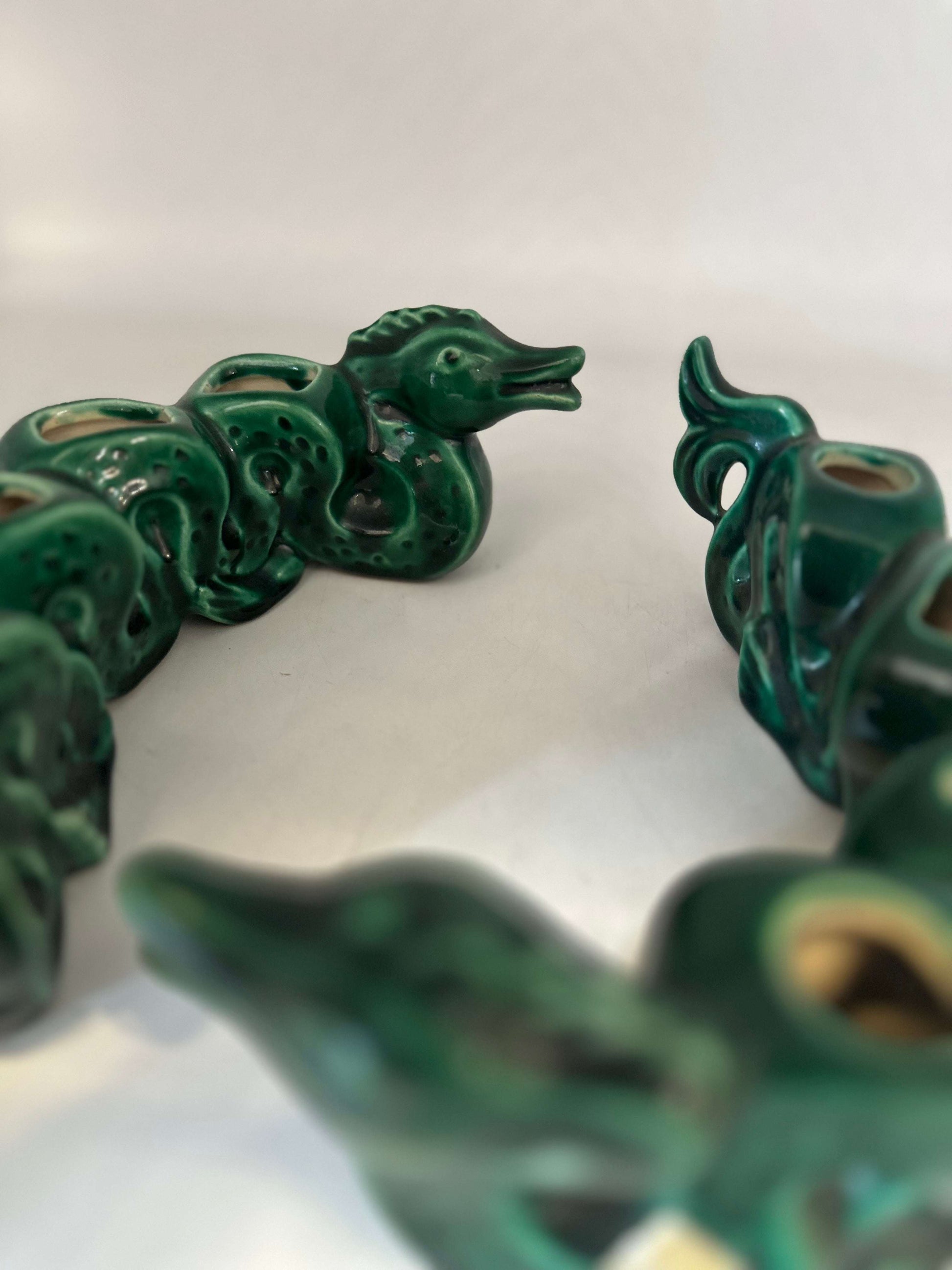 Pair of candle holders
