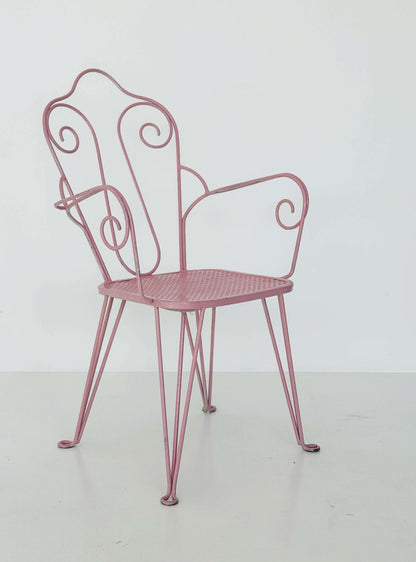 Wrought iron chair