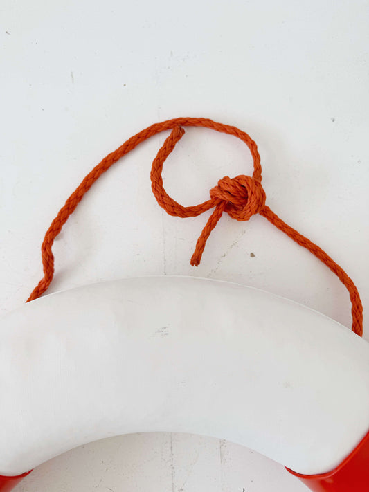 Decorative wall life preserver, 1970s