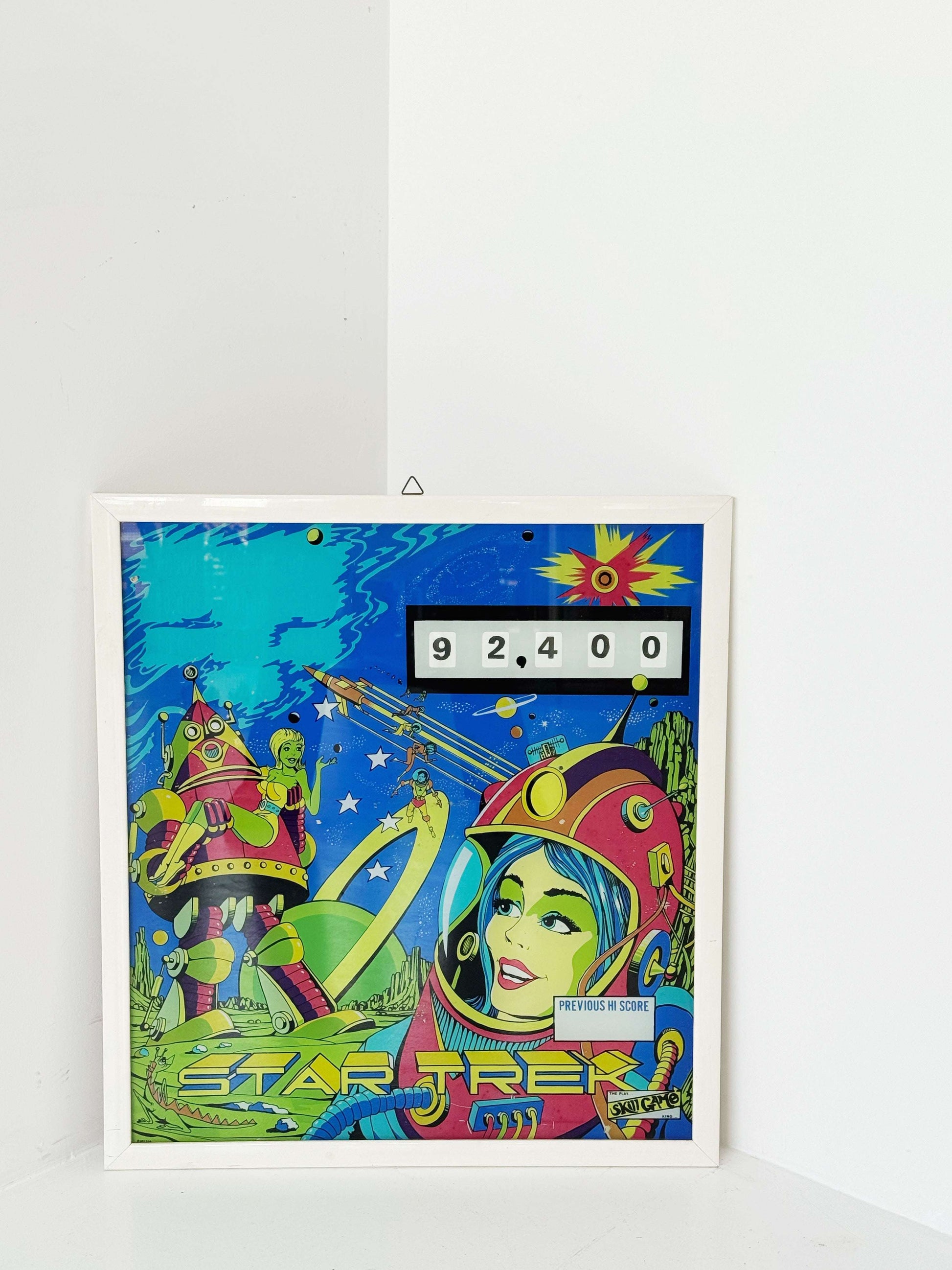 “Star Trek” Panel – 1970s Pinball Graphics