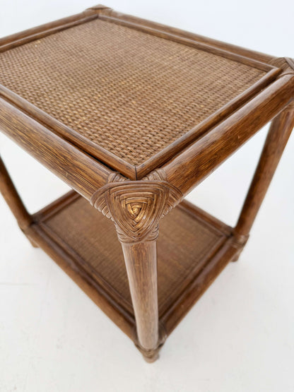 Bamboo coffee table, 1960s