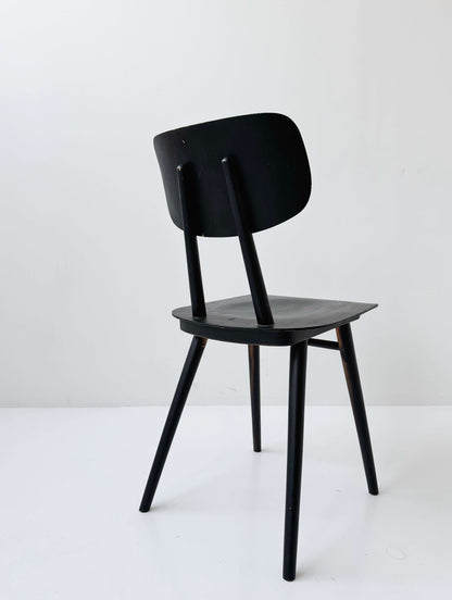 wooden chair from the 50s-60s