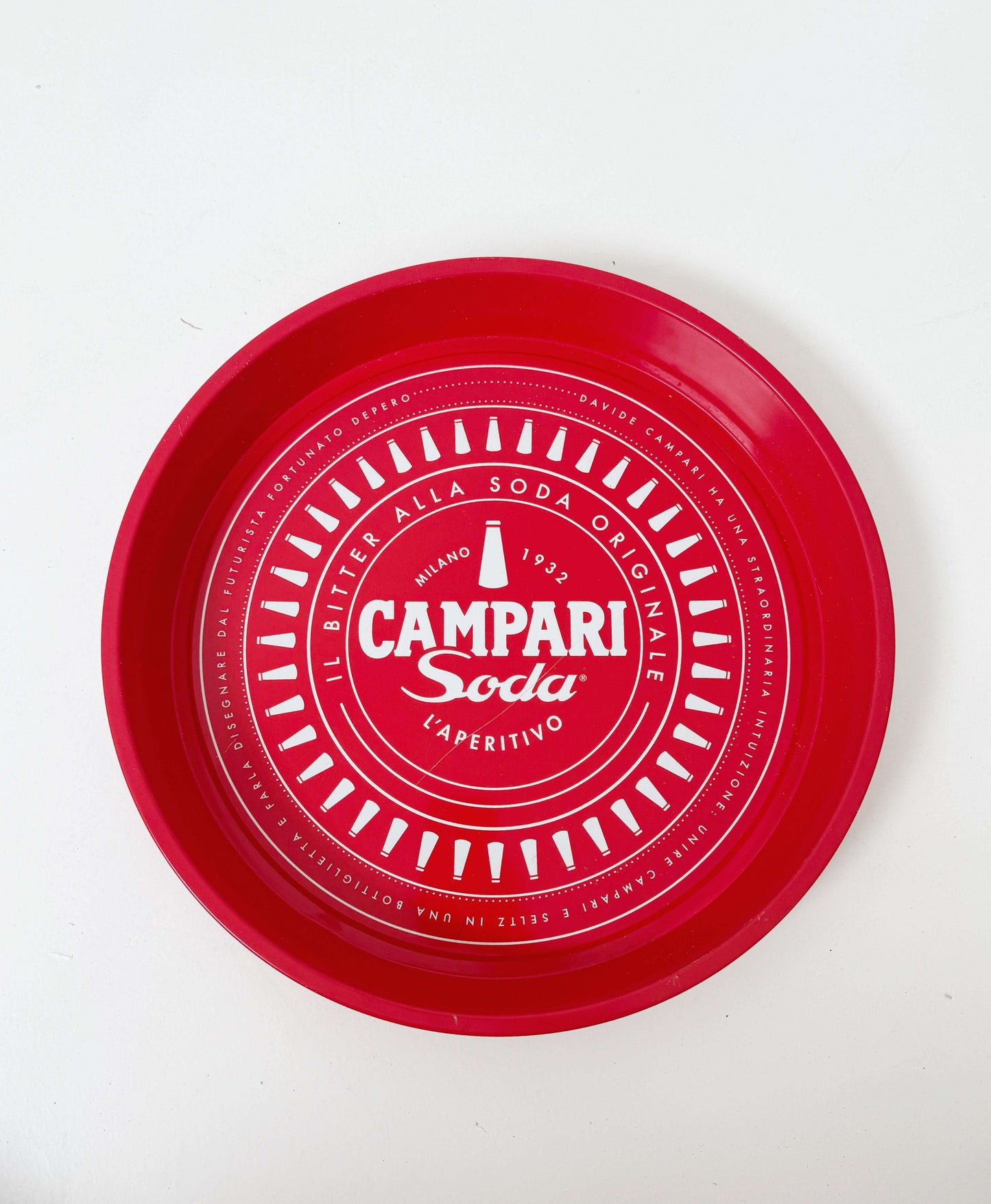 Campari Soda Advertising Tray – 1990s