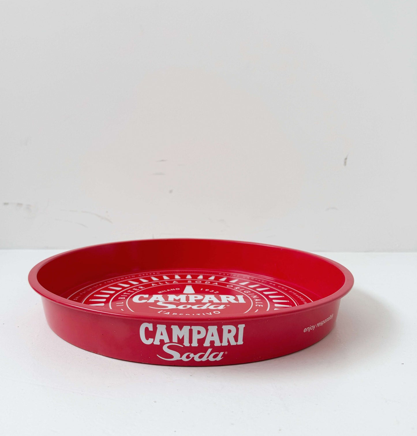 Campari Soda Advertising Tray – 1990s