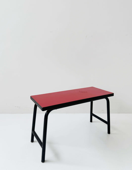 Small red and black bench – 1970s
