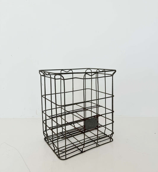 1960s metal bottle holder