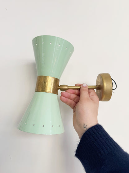 Brass and aluminum applique