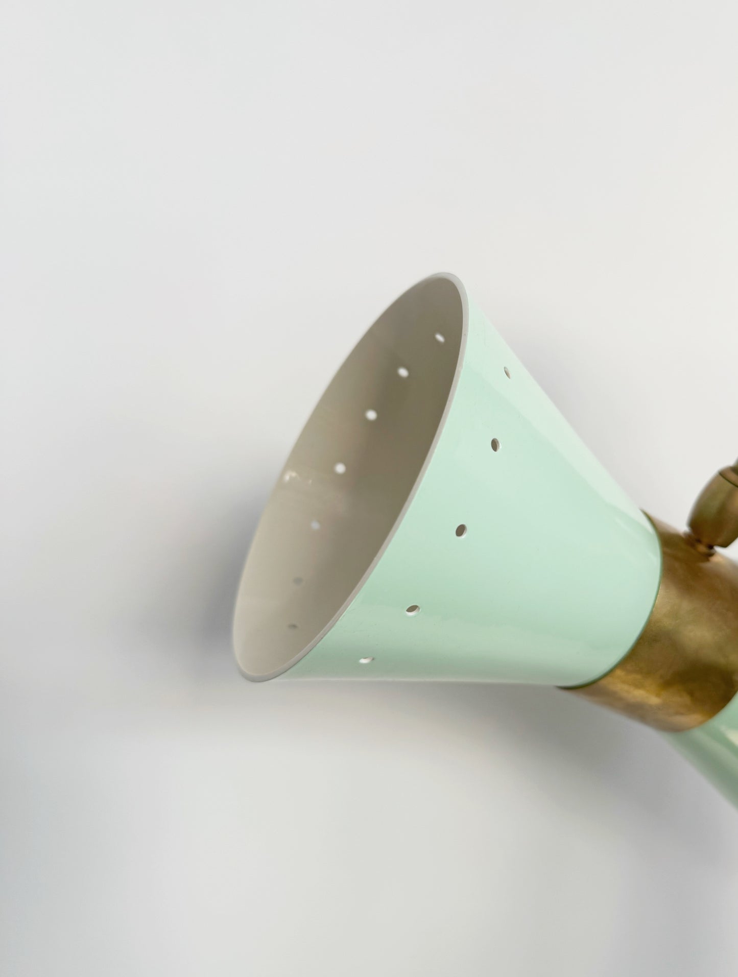 Brass and aluminum applique