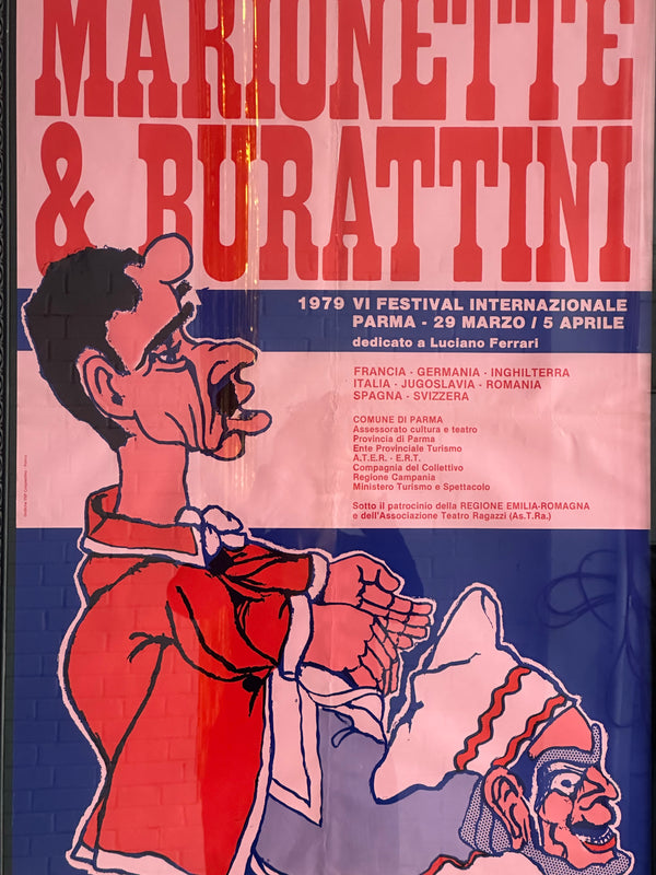 Manifesto Marionette & Burattini 