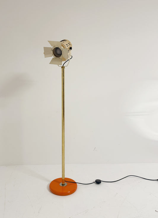 Lampada piantana vintage stile faretto teatrale