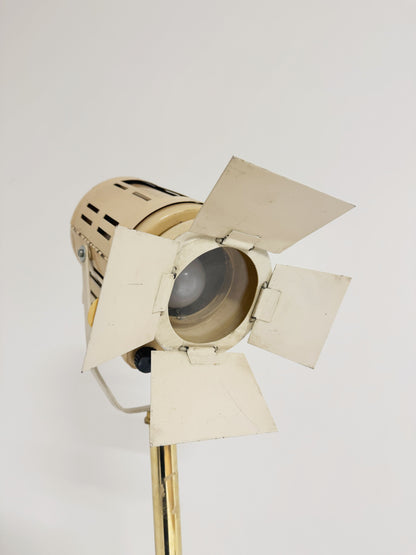 Lampada piantana vintage stile faretto teatrale