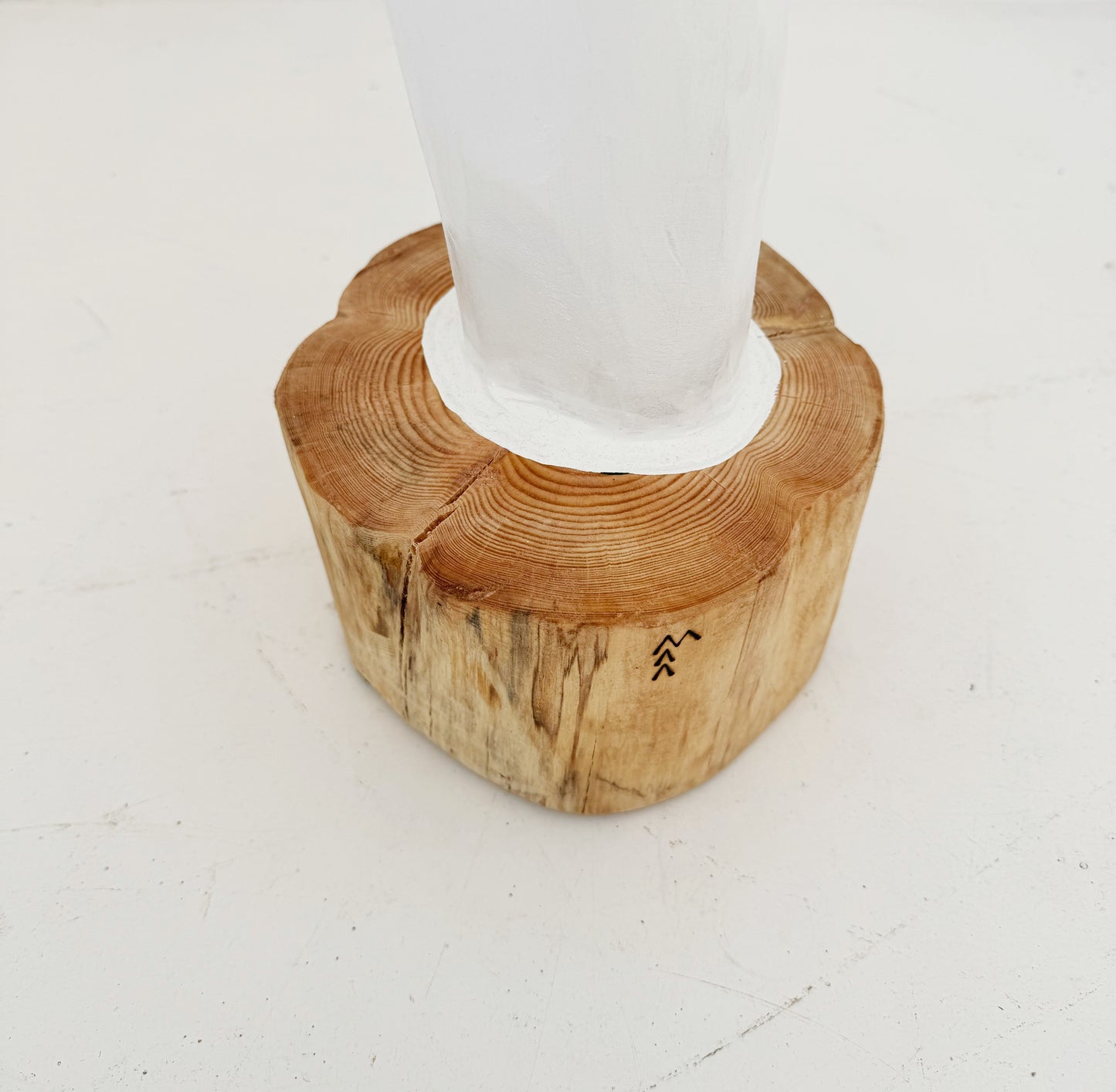 Fungo decorativo artigianale in legno – Lago Santo Parmense