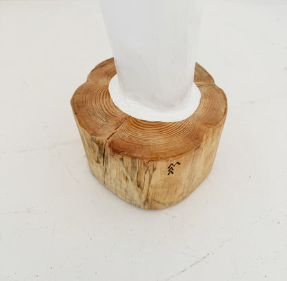 Fungo decorativo artigianale in legno – Lago Santo Parmense