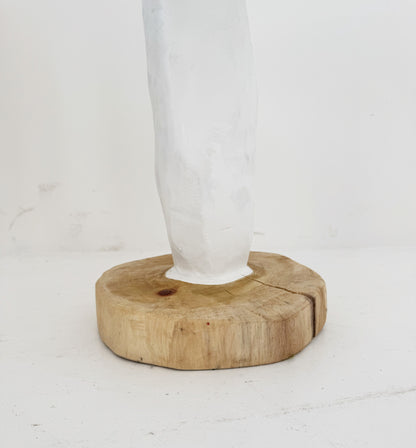 Fungo decorativo artigianale in legno – Lago Santo Parmense