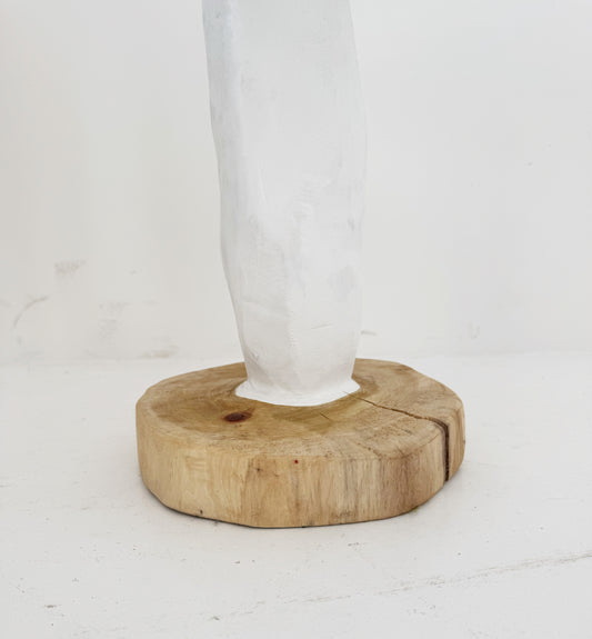 Fungo decorativo artigianale in legno – Lago Santo Parmense