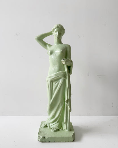Classical female plaster statue