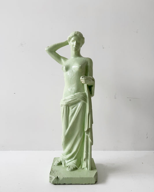 Classical female plaster statue