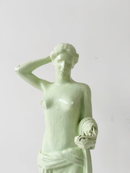 Classical female plaster statue