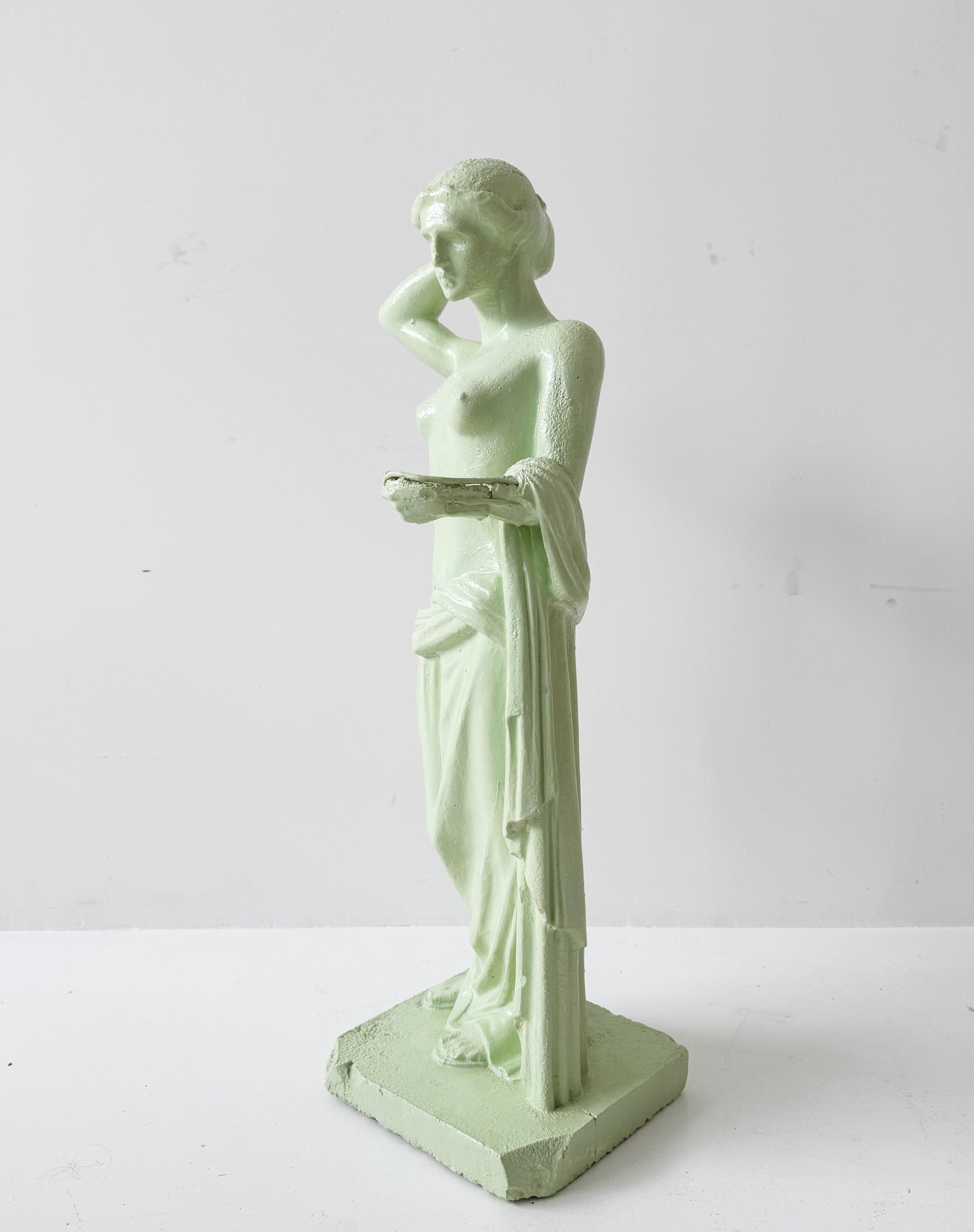Classical female plaster statue