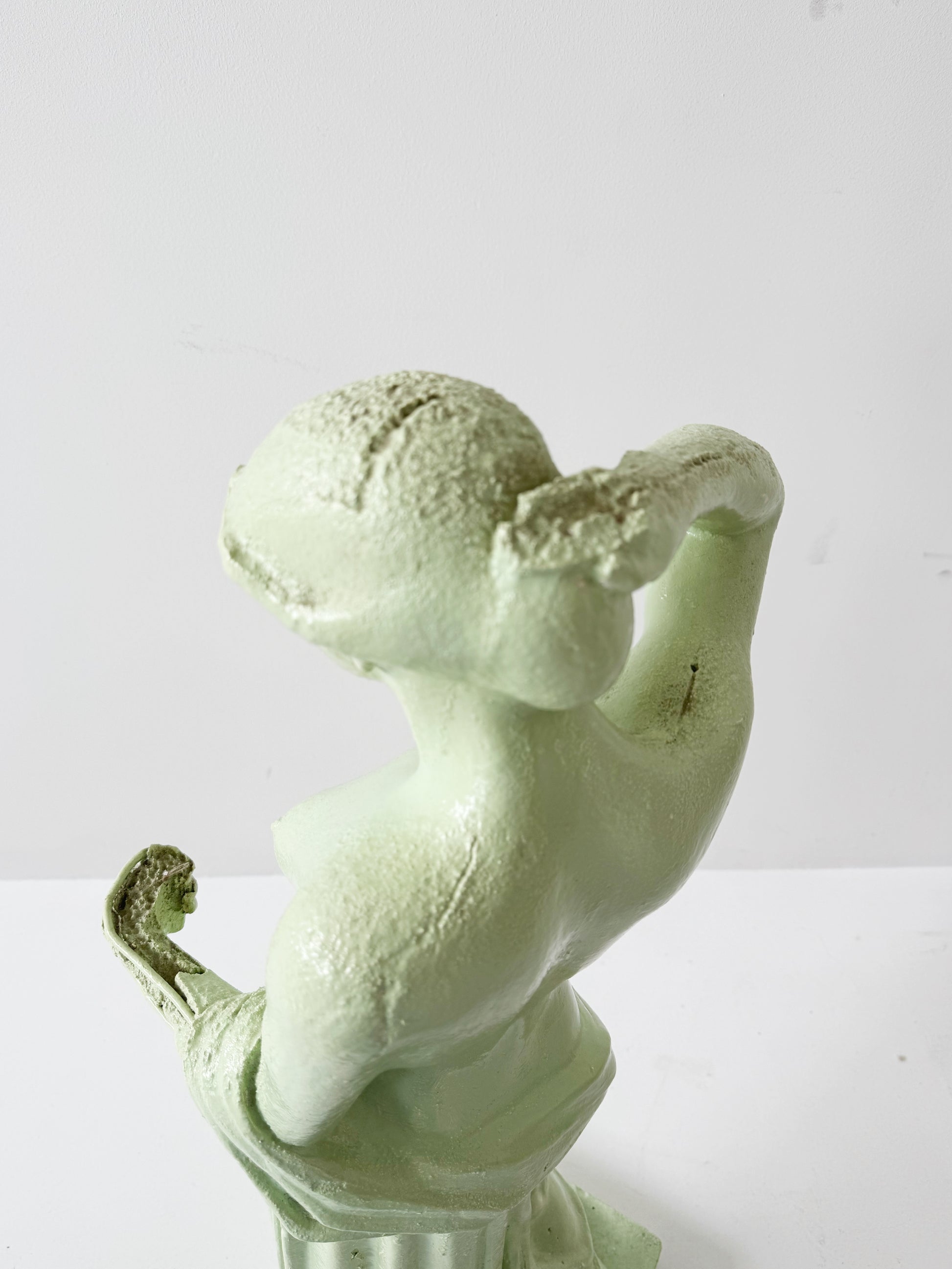 Classical female plaster statue