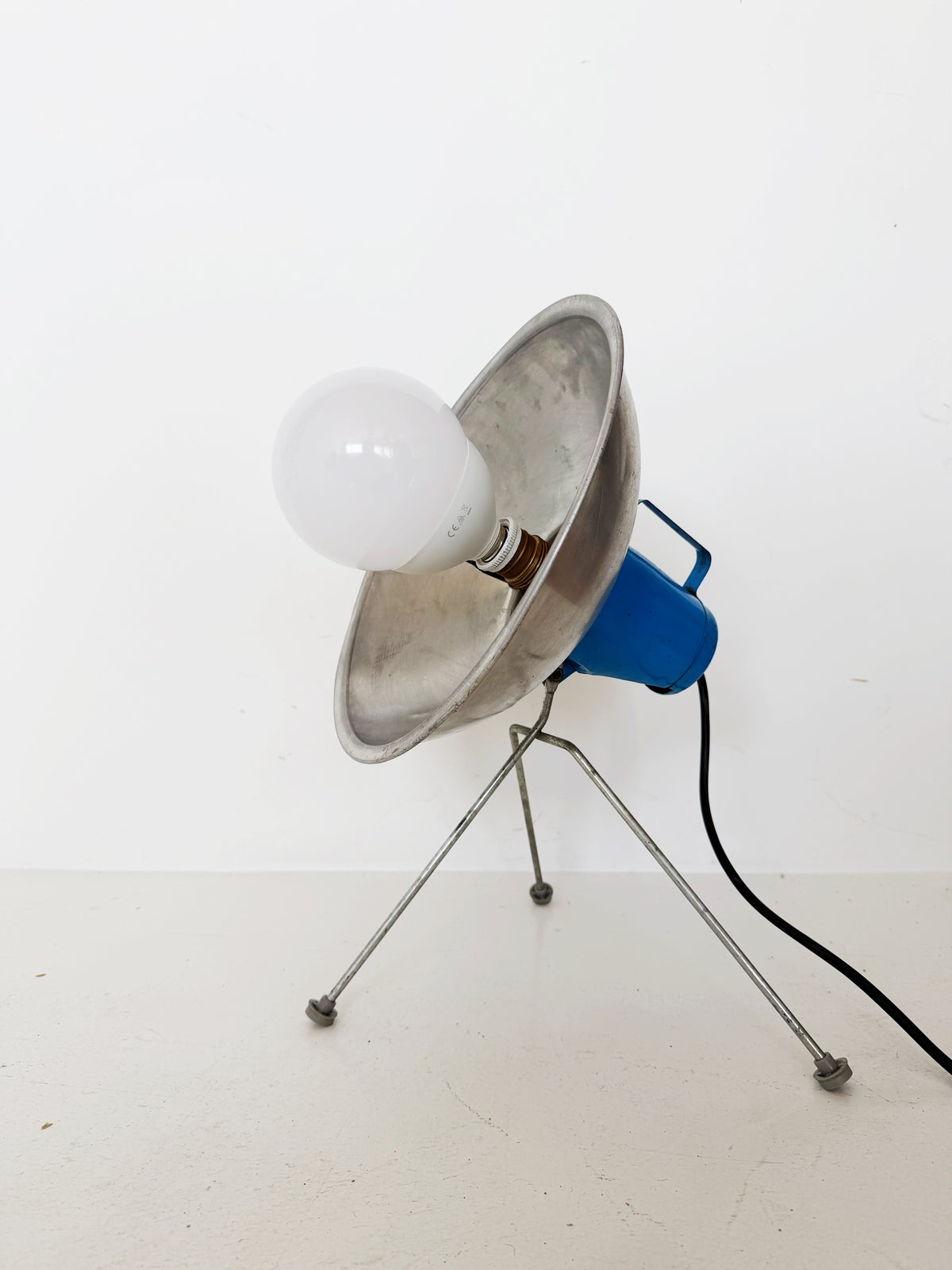 Lampada industriale vintage anni '70