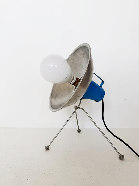 Lampada industriale vintage anni '70