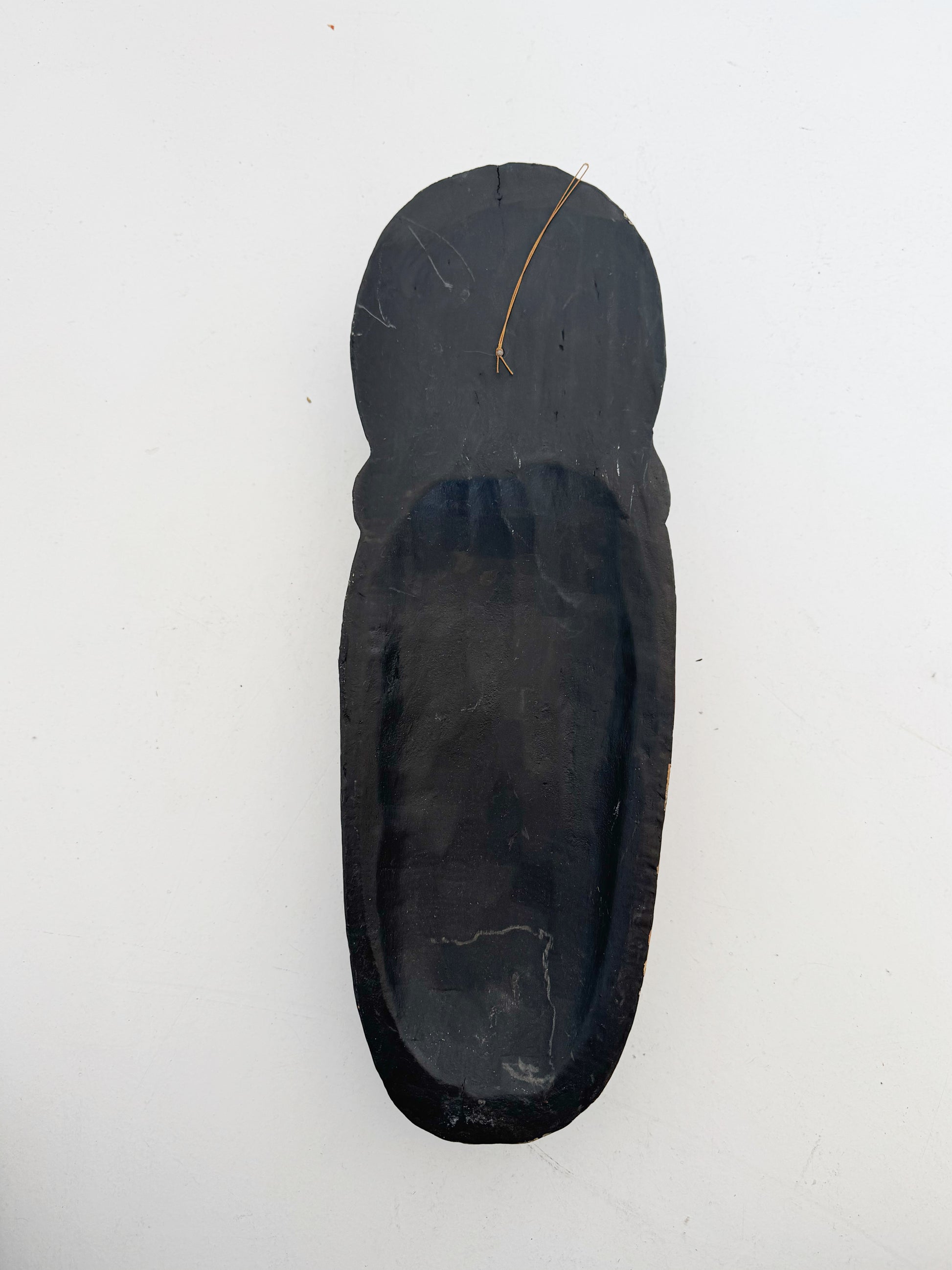 Decorative carved wooden African mask