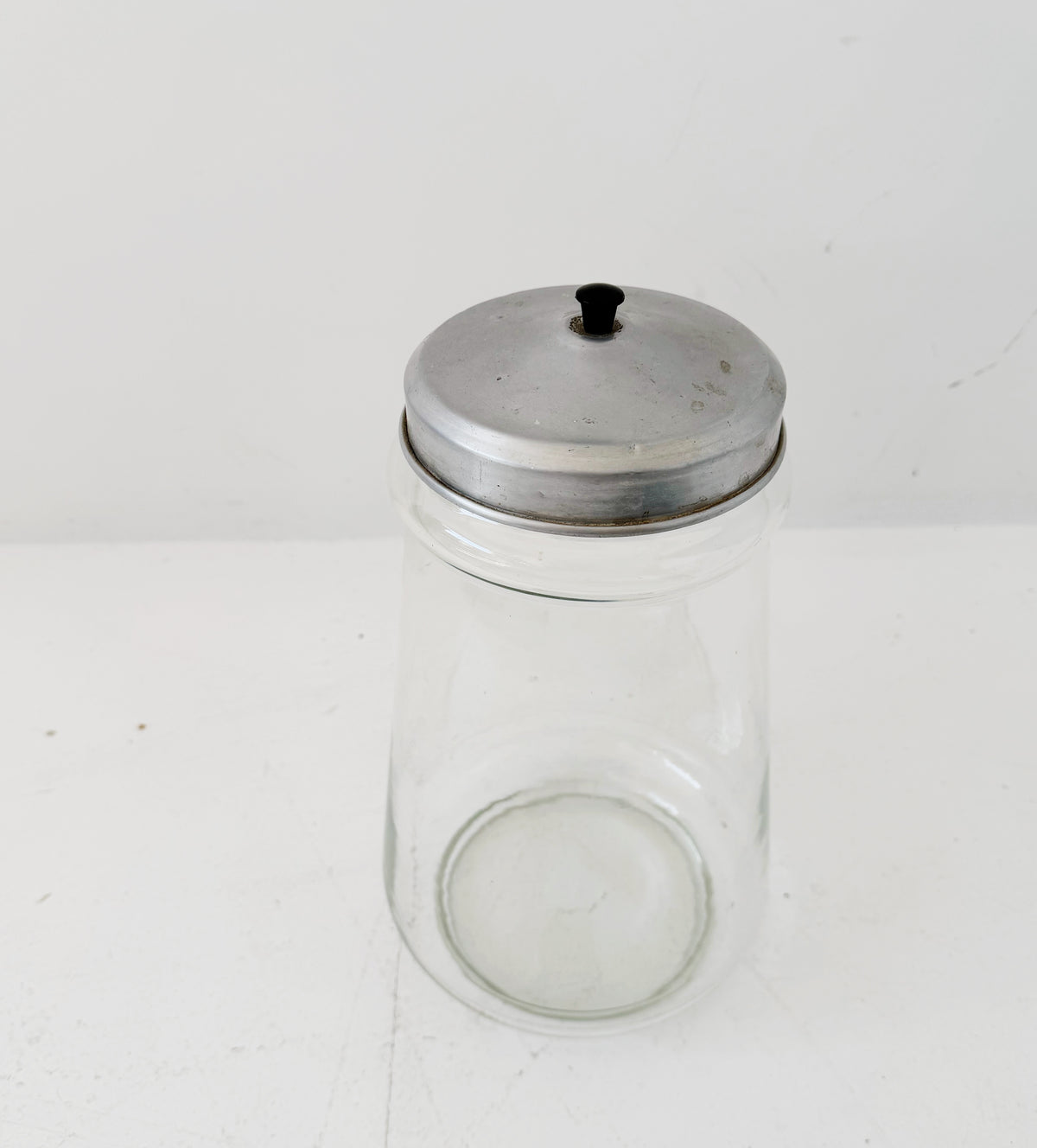 1960s glass candy jar