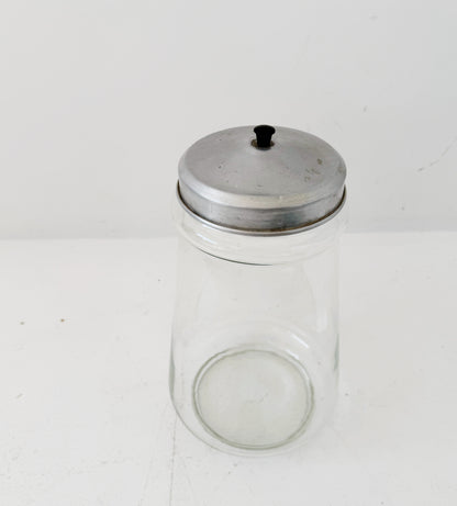 1960s glass candy jar