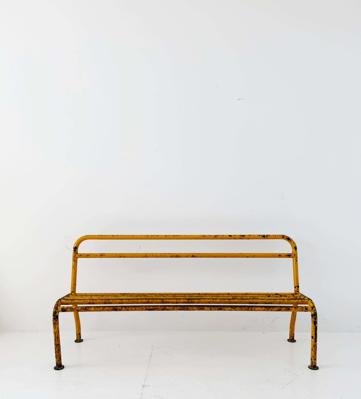 1960s small Metal Bench