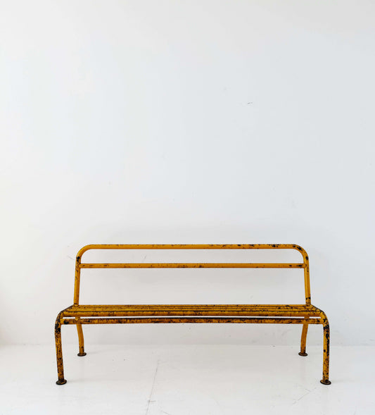 1960s small Metal Bench