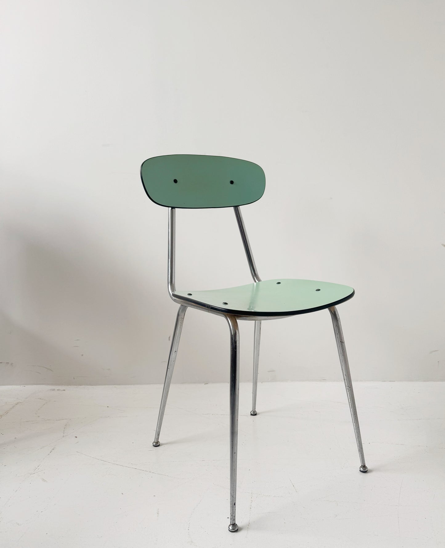 Vintage metal and formica chair – 1950s/60s