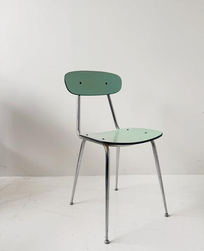 Vintage metal and formica chair – 1950s/60s
