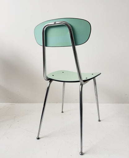 Vintage metal and formica chair – 1950s/60s