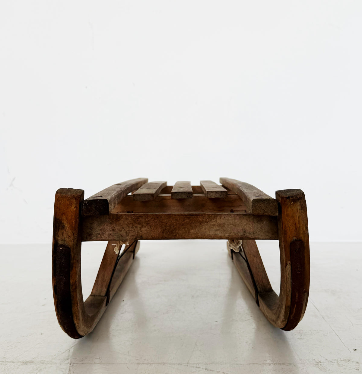 Vintage Wooden Sled – 1960s