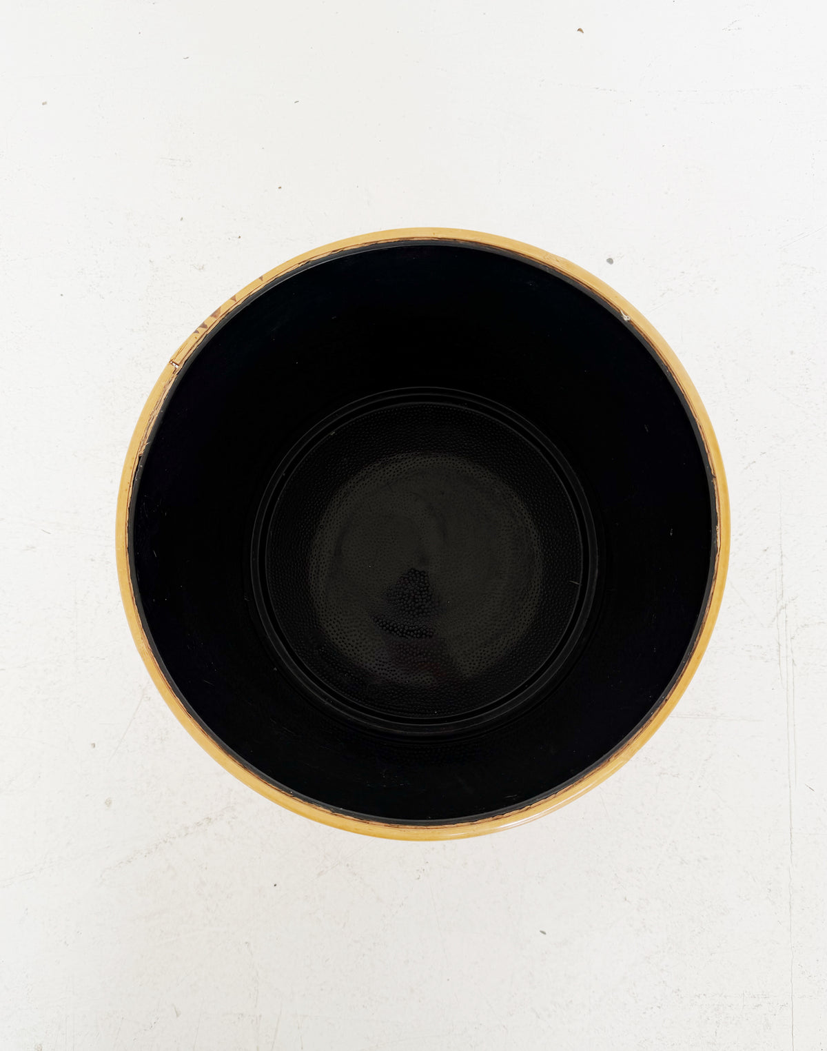 Vaso in bambù intrecciato – anni ’60