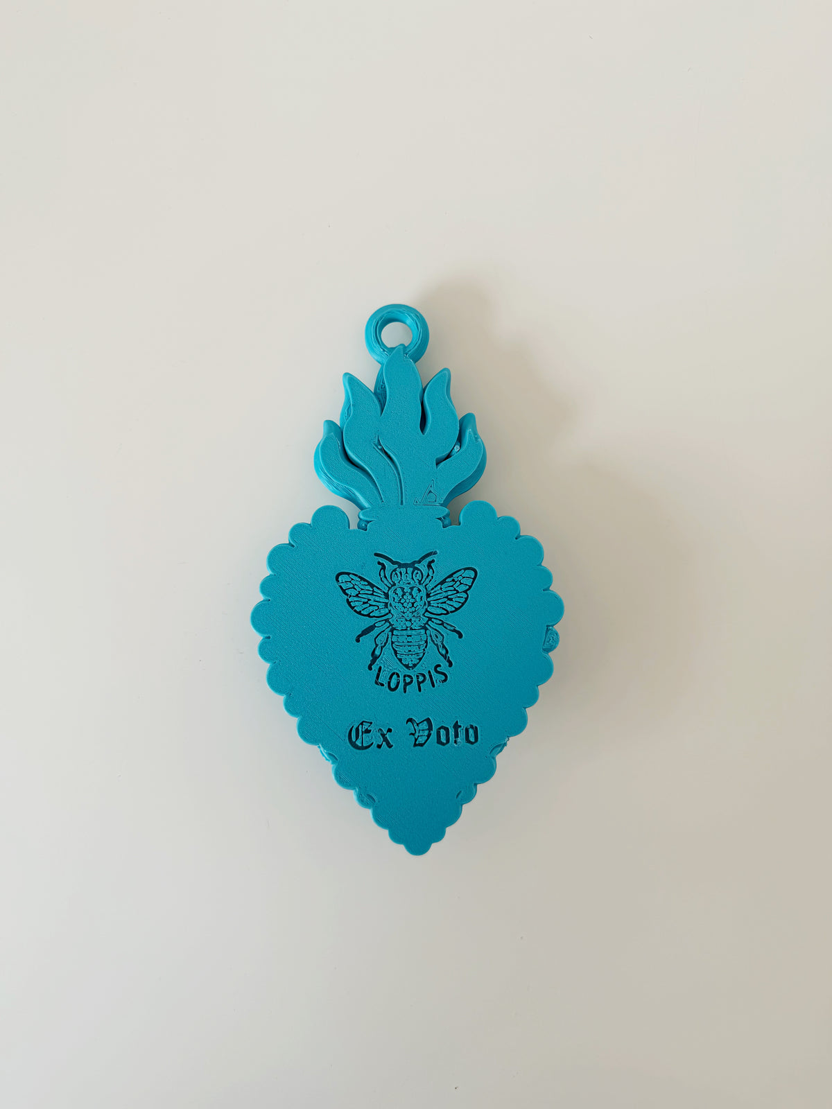 Ex Voto Cuore Sacro Azzurro – Loppis | Stampa 3D