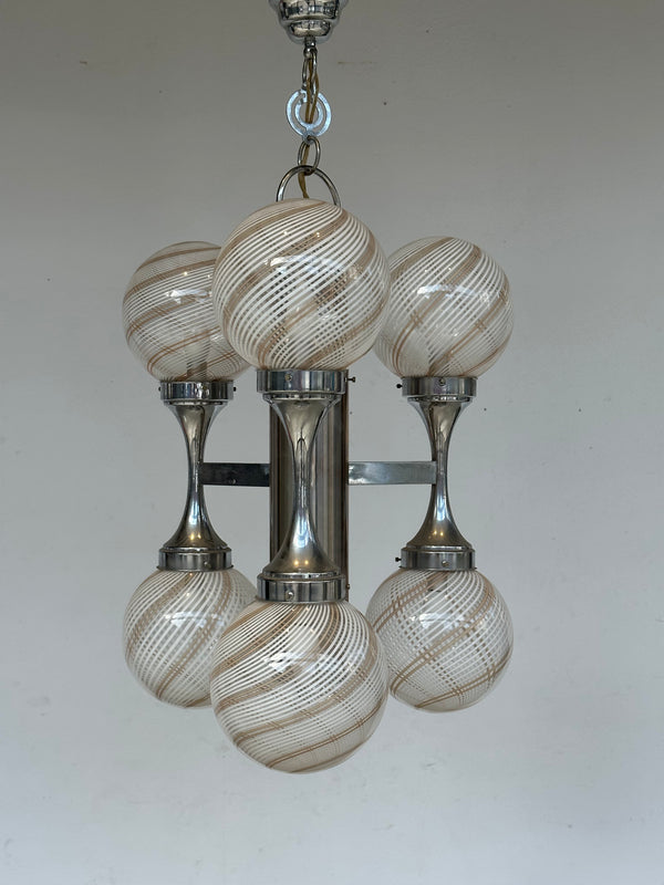 Six lights chandelier