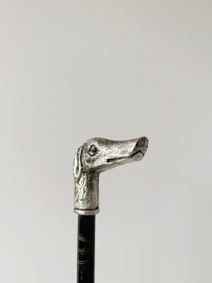 bastone da passeggio con manico figurativo caricaturale (fine XIX – inizi XX secolo)
