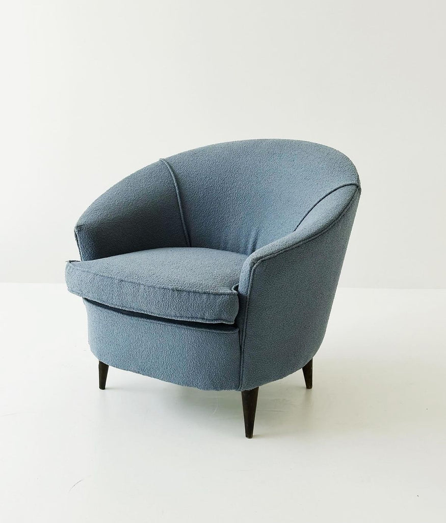 Bouclè armchair