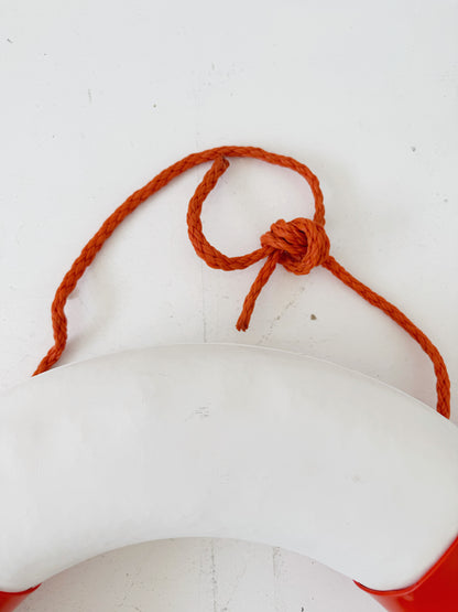 Decorative wall life preserver, 1970s