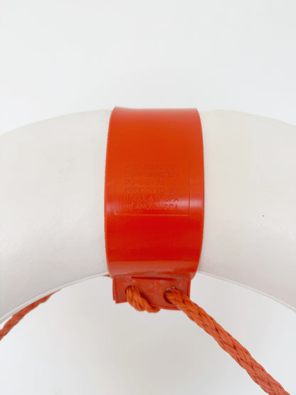 Decorative wall life preserver, 1970s