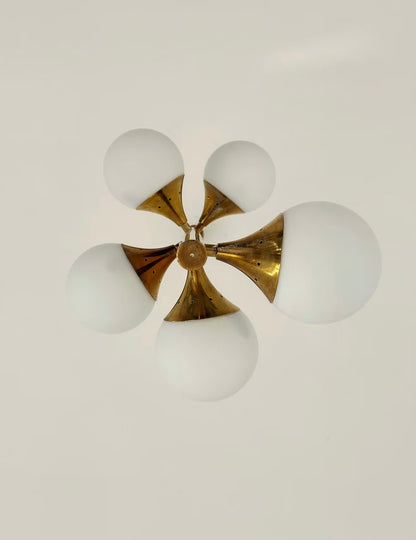 Lampadario a sospensione in stile Mid-Century.