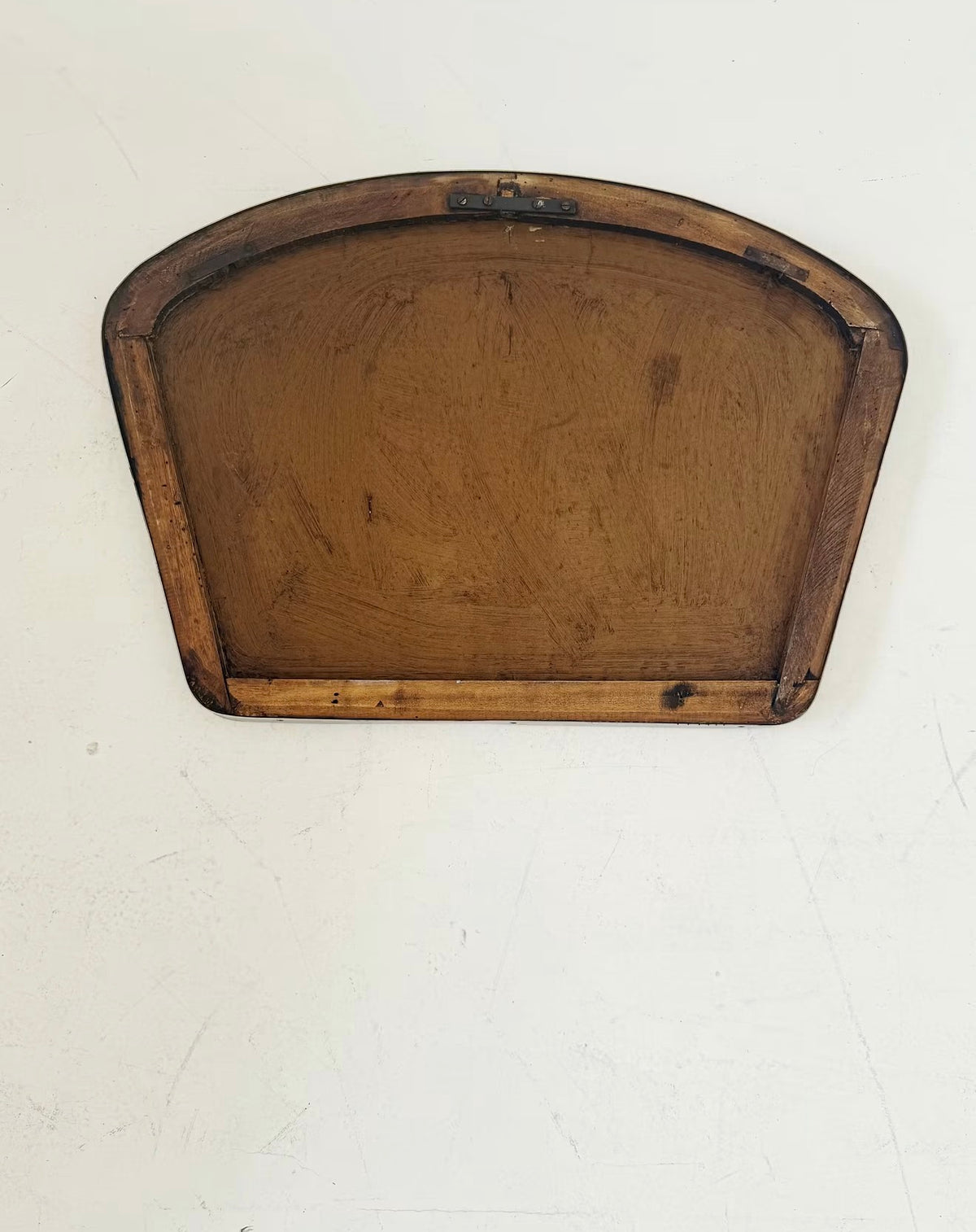 Vintage Asymmetrical Mirror with a Chrome Frame – Mid-Century Design